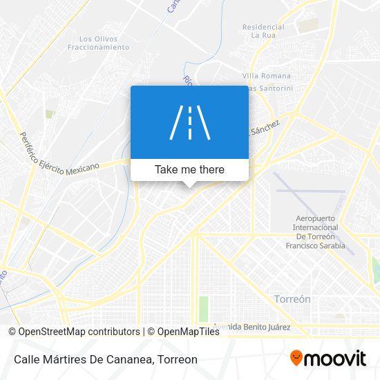 Calle Mártires De Cananea map