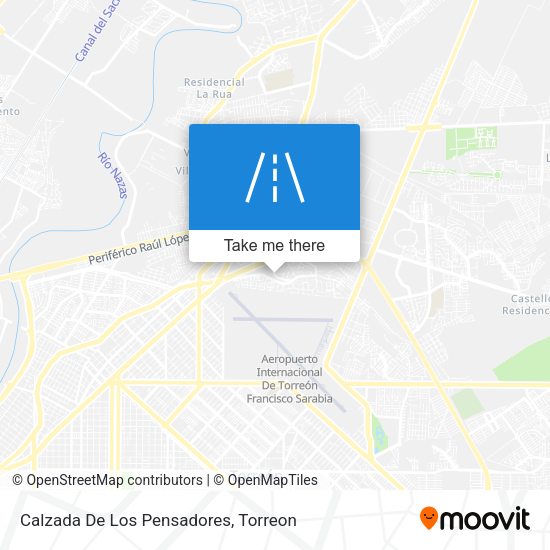 Calzada De Los Pensadores map