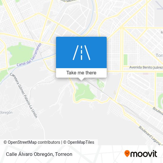 Calle Álvaro Obregón map
