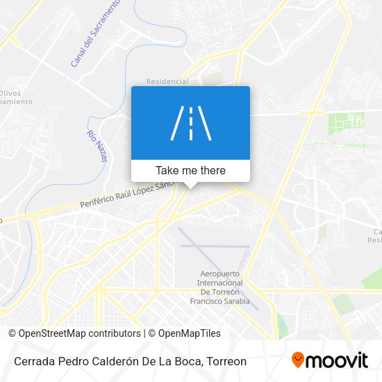 Cerrada Pedro Calderón De La Boca map