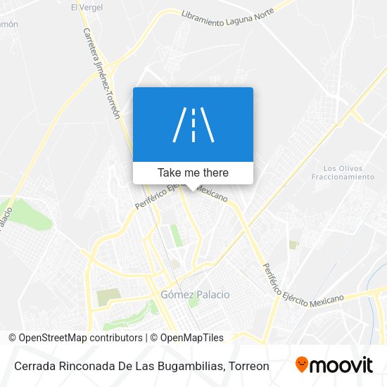 Cerrada Rinconada De Las Bugambilias map