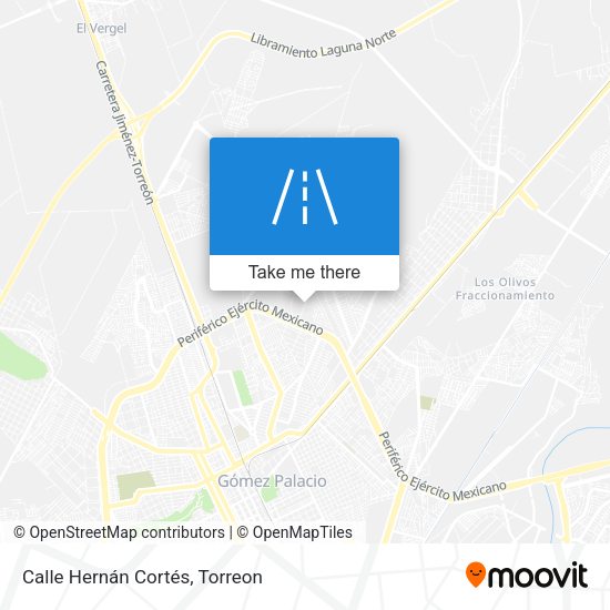 Mapa de Calle Hernán Cortés