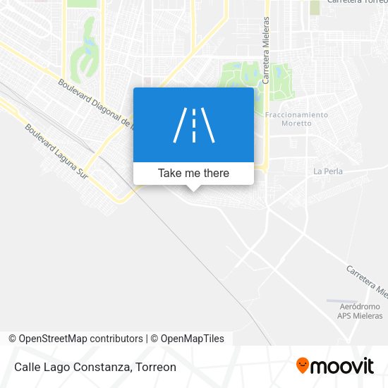 Mapa de Calle Lago Constanza