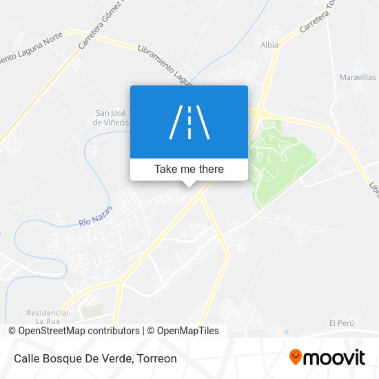 Calle Bosque De Verde map