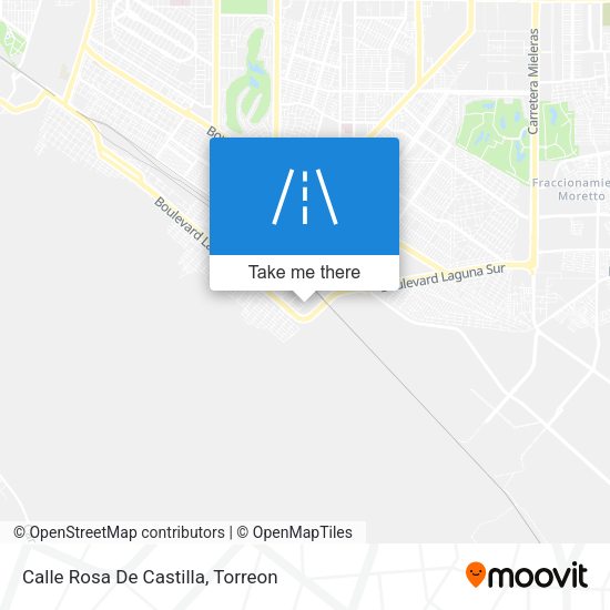 Calle Rosa De Castilla map