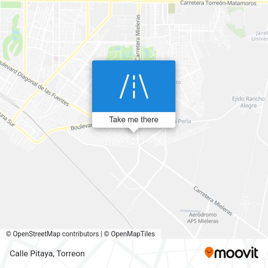 Mapa de Calle Pitaya