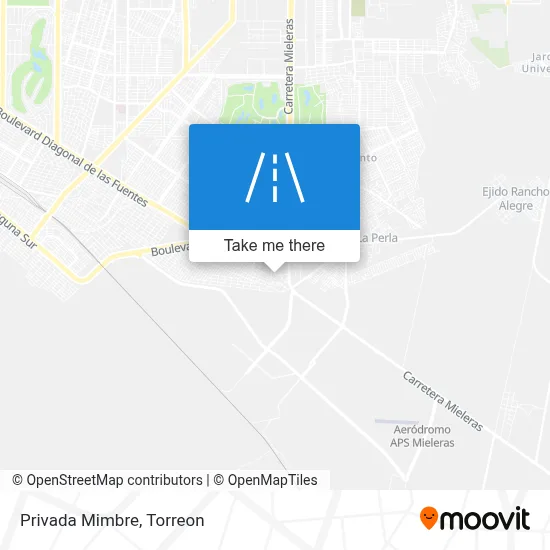 Privada Mimbre map