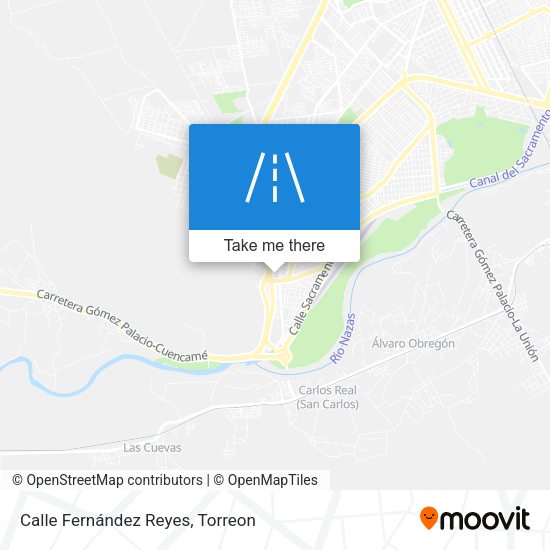 Calle Fernández Reyes map