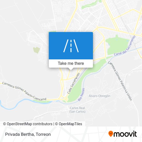 Mapa de Privada Bertha