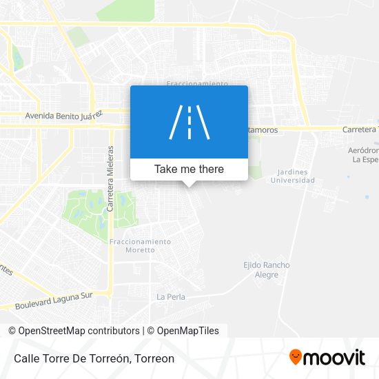 Calle Torre De Torreón map