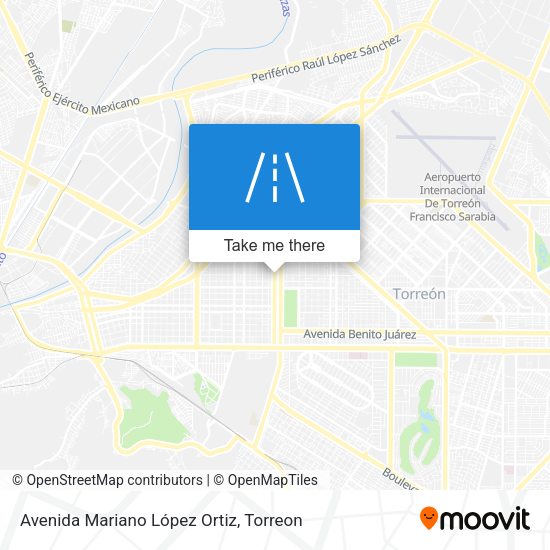 Avenida Mariano López Ortiz map