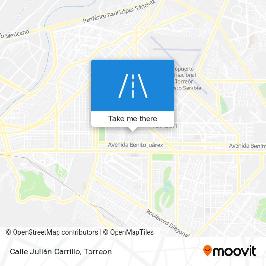 Calle Julián Carrillo map