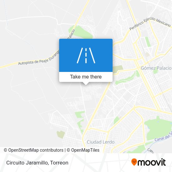 Mapa de Circuito Jaramillo