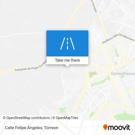 Mapa de Calle Felipe Ángeles