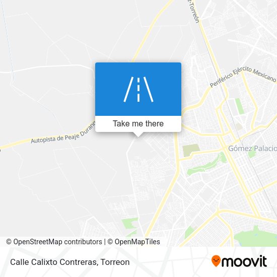 Calle Calixto Contreras map