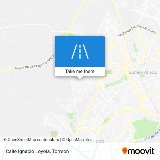 Mapa de Calle Ignacio Loyola