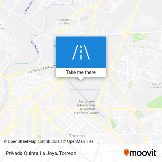 Privada Quinta La Joya map