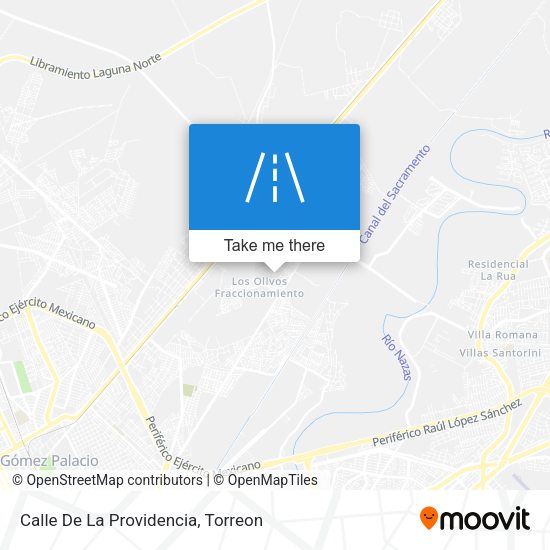 Calle De La Providencia map