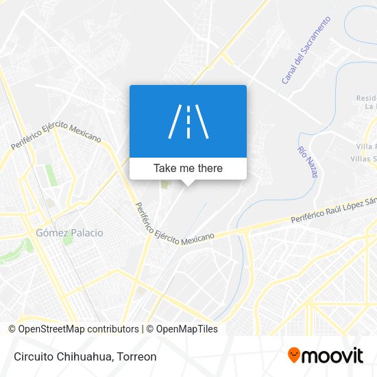 Mapa de Circuito Chihuahua