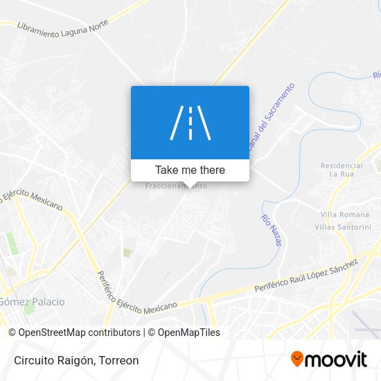 Mapa de Circuito Raigón
