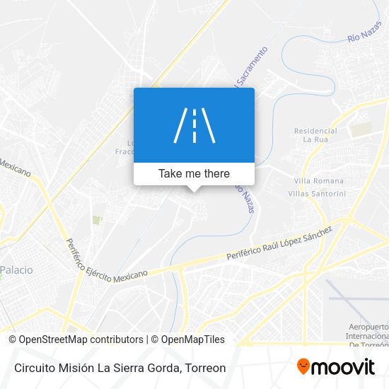 Circuito Misión La Sierra Gorda map