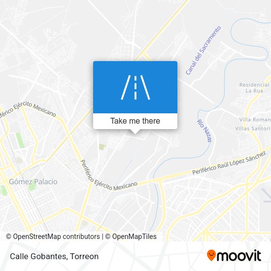 Mapa de Calle Gobantes