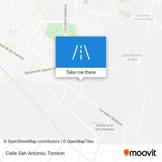 Mapa de Calle San Antonio