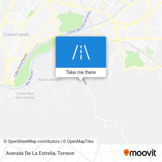 Avenida De La Estrella map