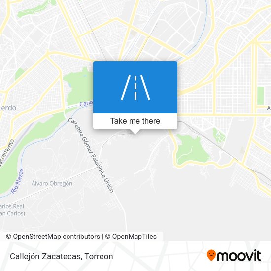 Mapa de Callejón Zacatecas