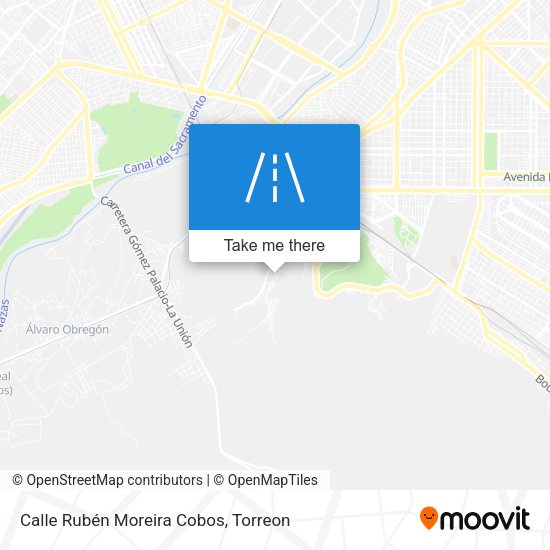 Calle Rubén Moreira Cobos map