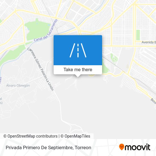 Privada Primero De Septiembre map