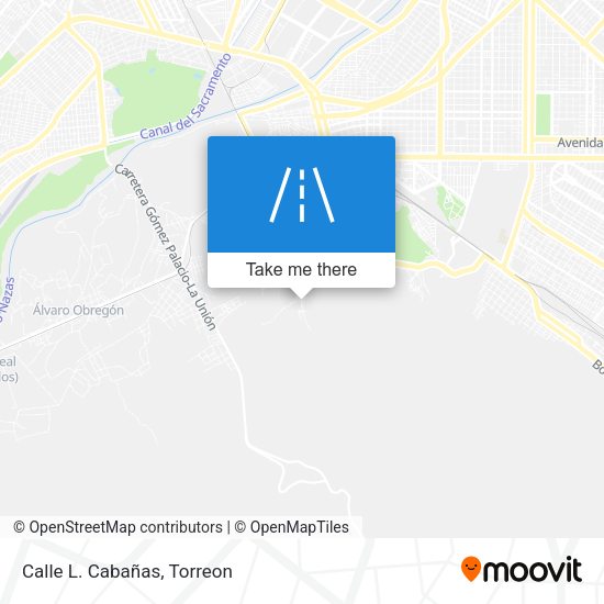 Mapa de Calle L. Cabañas