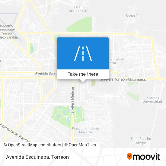 Avenida Escuinapa map