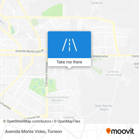 Avenida Monte Video map