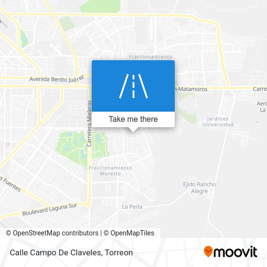 Calle Campo De Claveles map