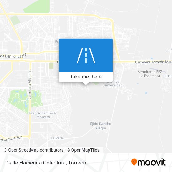 Calle Hacienda Colectora map