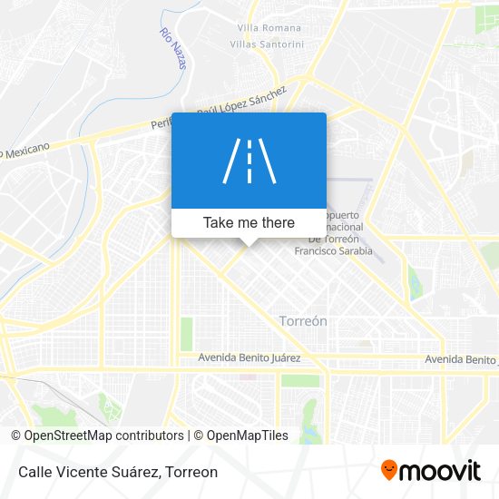 Calle Vicente Suárez map