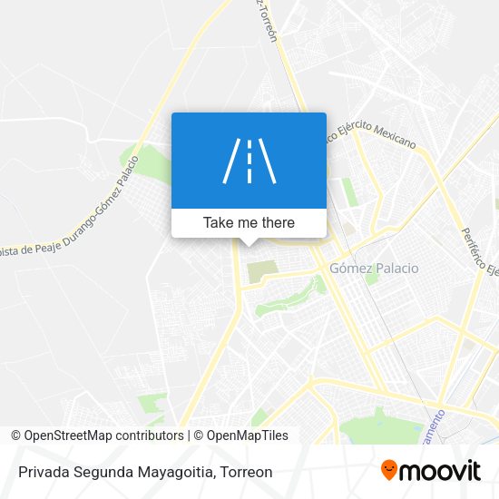 Privada Segunda Mayagoitia map