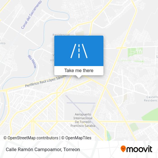 Calle Ramón Campoamor map