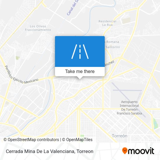 Cerrada Mina De La Valenciana map