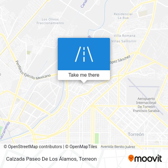 Calzada Paseo De Los Álamos map