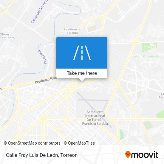 Calle Fray Luis De León map