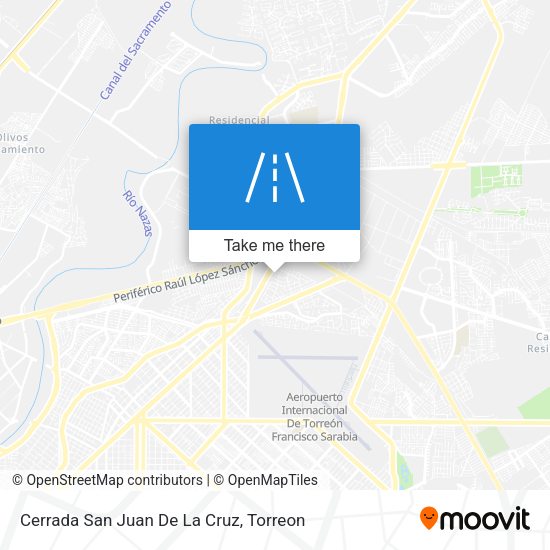 Cerrada San Juan De La Cruz map