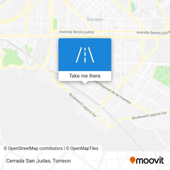 Mapa de Cerrada San Judas