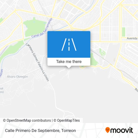 Calle Primero De Septiembre map