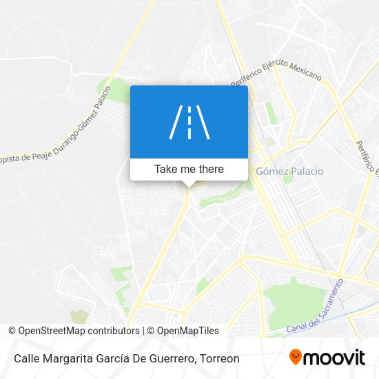 Calle Margarita García De Guerrero map