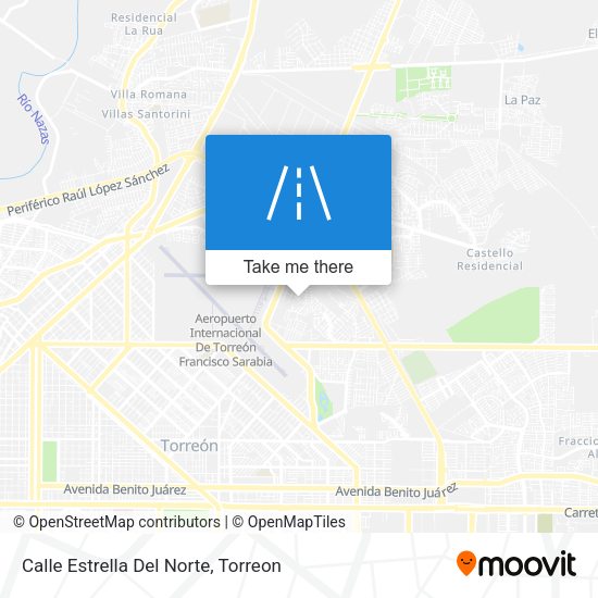 Calle Estrella Del Norte map