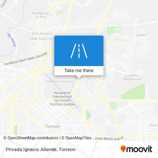 Mapa de Privada Ignacio Allende