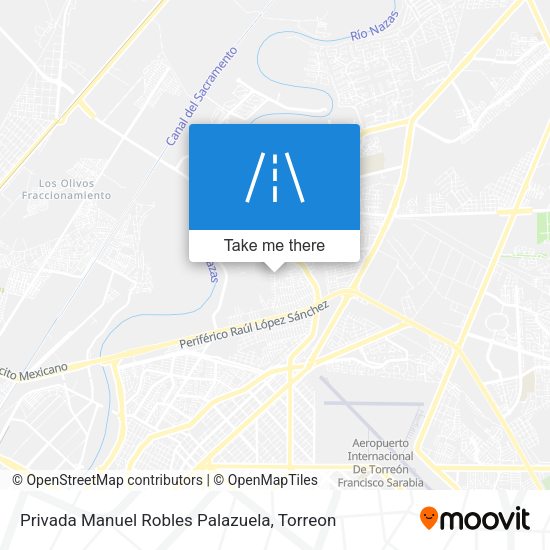 Privada Manuel Robles Palazuela map