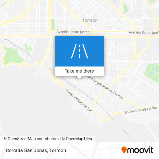 Cerrada San Jonás map